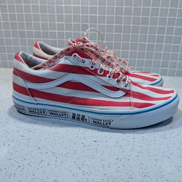 Vans Old Skool Where's Waldo? Keds Sneakers Shoes - Picture 2 of 12